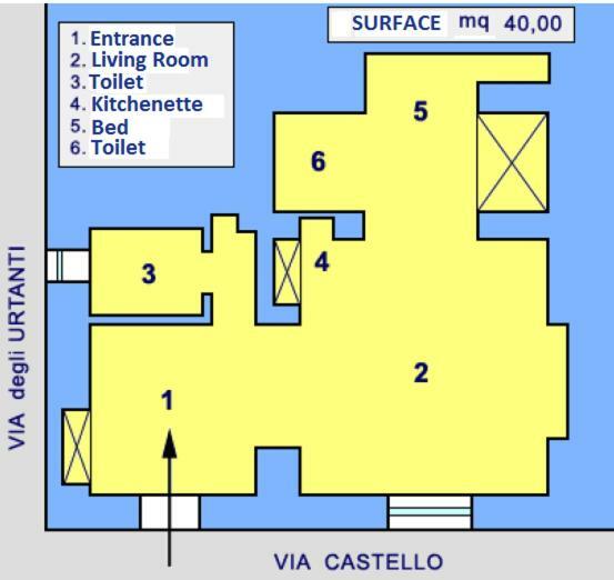 Villa Castello Apartments Capri Exterior foto